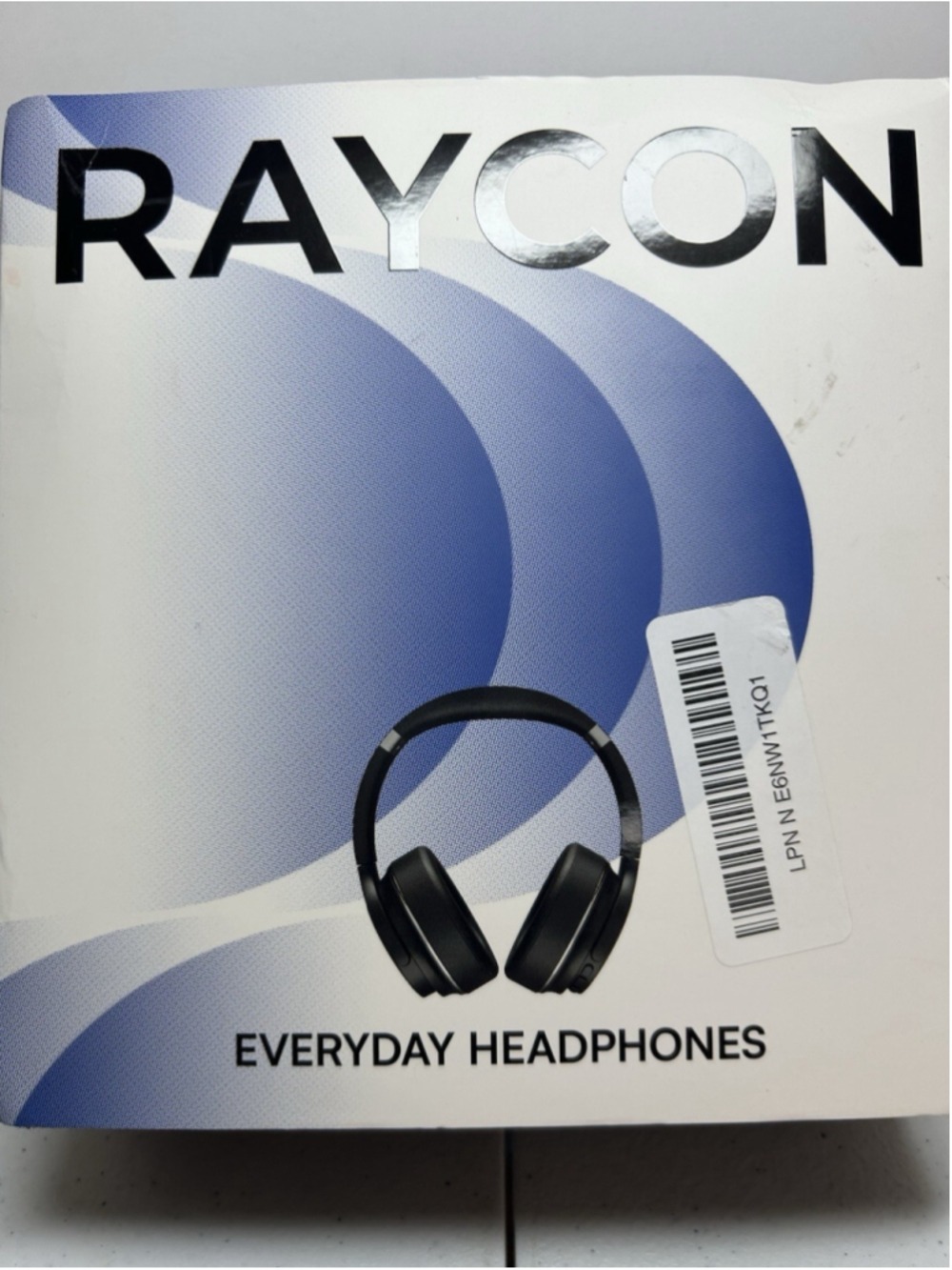 Raycon RBH820-BlK H20 Wireless Noise-Cancelling Over-the-Ear Headphones - Black